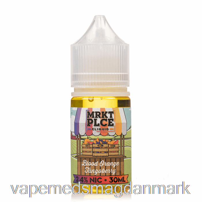 Engangs Vape Danmark Blodappelsin Tangoberry - Mrkt Salt - 30ml 48mg